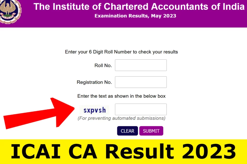 ICAI CA Result 2023