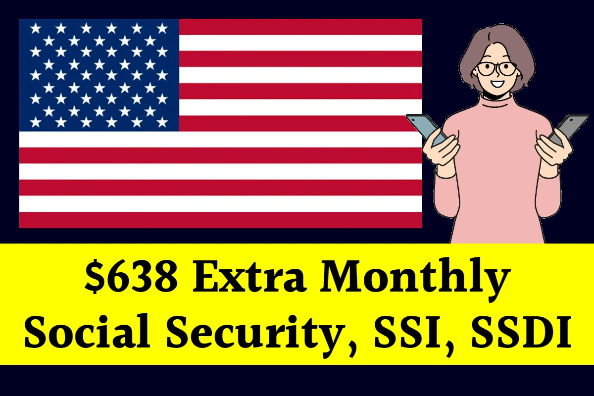 $638 Extra Monthly Social Security, SSI, SSDI