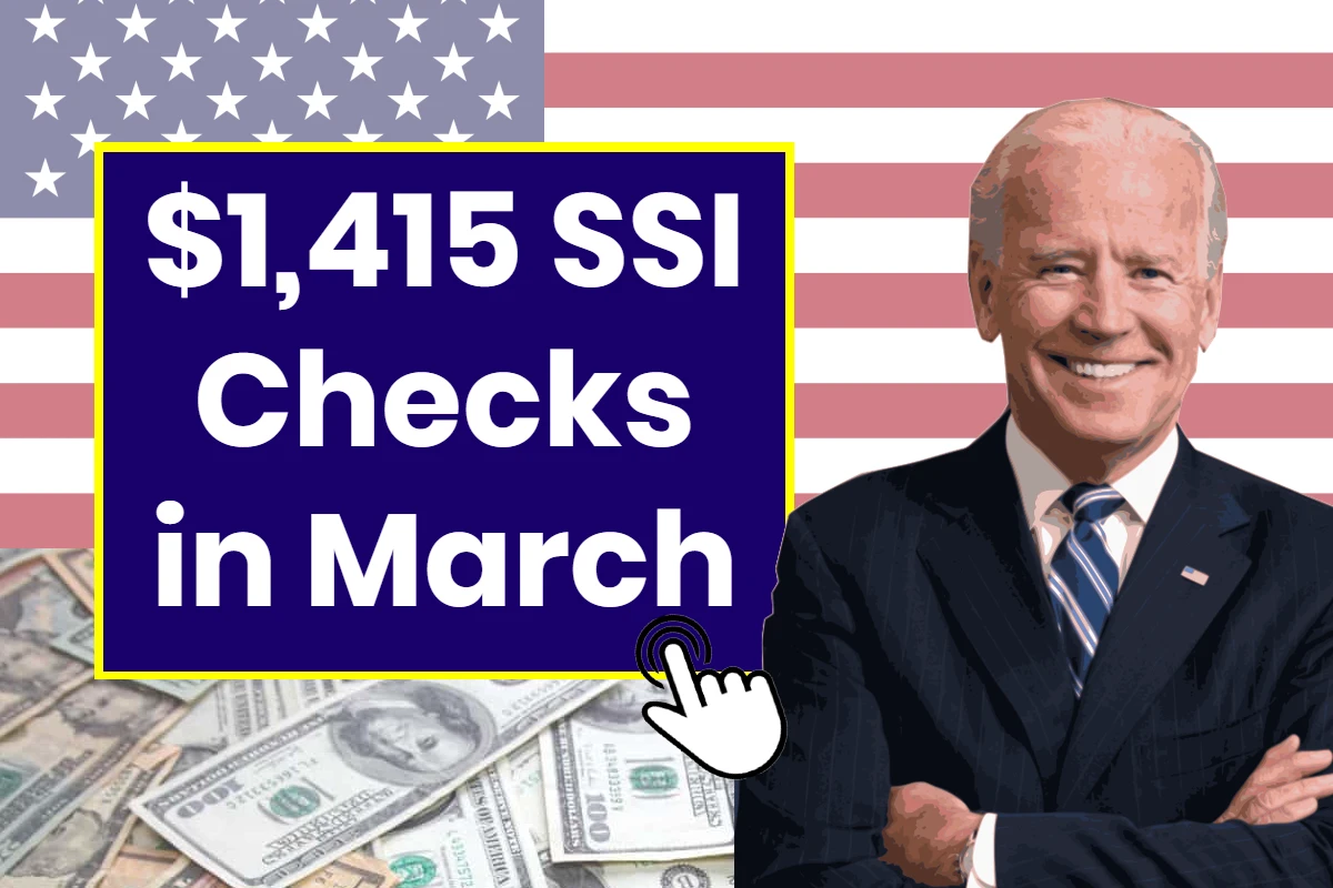 $1,415 SSI Checks in March